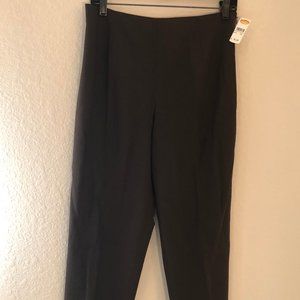 Talbot's "Modern Dina" stretch pants, 10, coffee